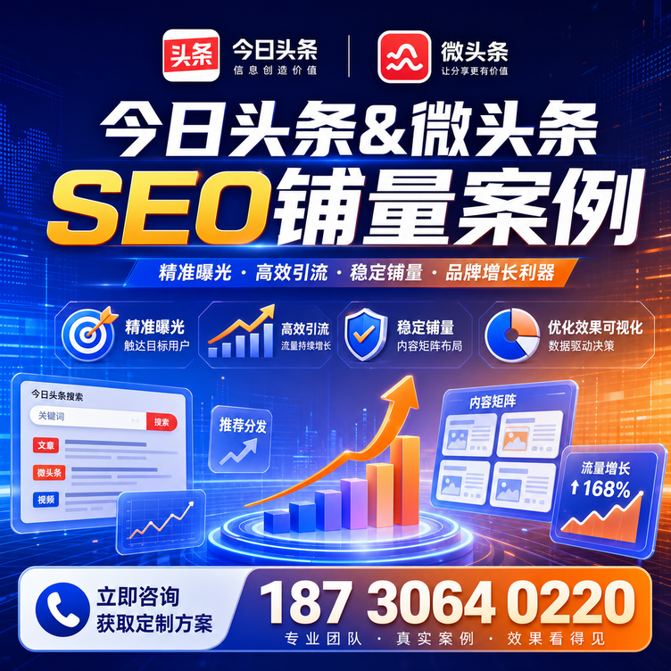 十堰头条号SEO矩阵批量内容铺量成功案例