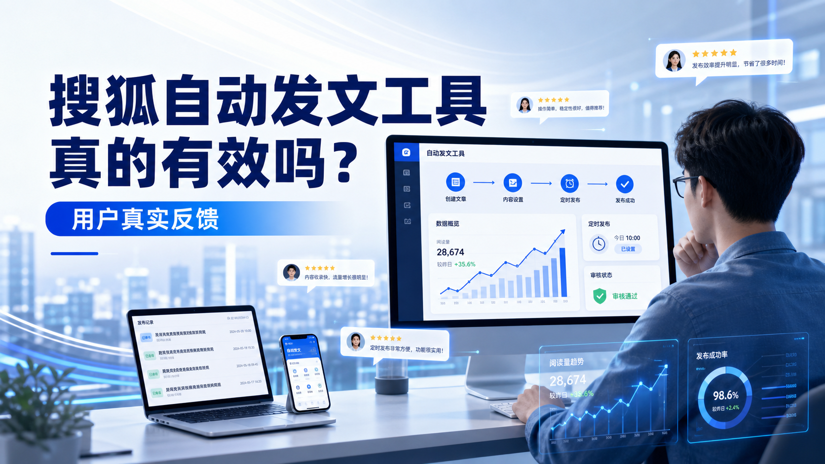 搜狐自动发文工具真的有效吗？十堰用户的真实反馈